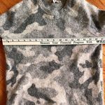 Athleta  Women's Gray Alpaca Merino Wool Undercover Camo Pullover Sweater Small Photo 5