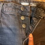 Old Navy Power Straight High Rise Black Wash Denim Jeans - Women's Size 12 Photo 3