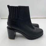 Sorel Women's Black Leather Margot 3" Platform Chelsea Boot Size 9 Photo 3