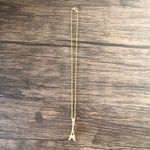 ZARA Gold Plated Paris Eiffel Tower Necklace Charm Pendant with Rhinestone Crystals Photo 1