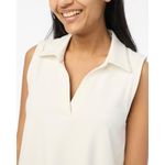 J.Crew Polo Active Dress Women's XS Natural Sleeveless Collared Stretchy NWT Photo 9