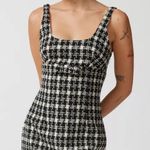 Urban Outfitters Plaid Tweed Mini Dress Preppy Y2K 90s Indie Grunge Women’s M Photo 0