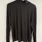 Eloquii  black long sleeve turtleneck top open cutout back black size 22/24 NWT Photo 0