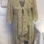 LuLaRoe -  fringe shawl kimono yellow small Photo 1