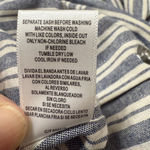 Violet Weekend Striped Midi Dress Size L Blue White Size L Photo 8