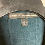 Ellen Tracy Linda Allard 100% wool coat size 10 dark teal Photo 1