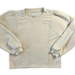 Free Assembly Women's Small Warm Cream/Ivory Sweater Long Sleeve Photo 0