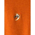 Peter Millar Sweatshirt Women Small Orange Cotton Full Zip Mock Neck Outdoor Photo 6