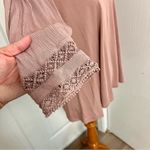 Hem & Thread  Lace Sleeve Top Photo 2