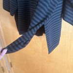 Eileen Fisher Eileen Fisher Wool Sweater Jumper Womens S/M Gray Stripe Short Sleeve Boxy Photo 3