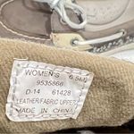 Sperry  Taupe with Grey Sequins Top-Sider Angelfish Boat Shoes Size 6.5 Photo 12