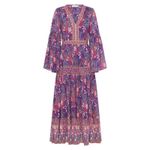 Spell & the Gypsy Collective Bianca Boho Maxi Lavender Wisteria Dress Purple Size XS Photo 13