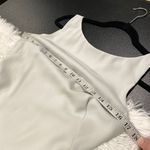 Theia Bridesmaid Bianca Twist Back Maxi Gown in Silver Size 6 Photo 2