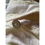 Free People We the free First Light Yellow Away at Sea Striped Frayed he… Photo 8