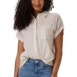 NWOT The Normal Brand Fresh Water Camp Shirt button up w/ front pocket Photo 0