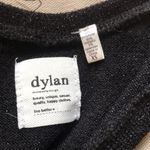 Dylan  Black Metallic Shiny Racerback Tank Top Women’s Size X-Small Photo 7