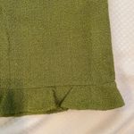 August Silk Jared Ross an  Company green wool blend pencil skirt with ruffle hem. Photo 1