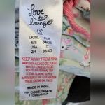 Hello Kitty Sanrio Love To Lounge Pajama Shorts Pink Sakura Green Floral Small Photo 2