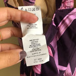 Speedo  one piece Swimsuit Purple Floral Print‎ Womens Size 6 Photo 4