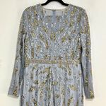 Mac Duggal  5124 Beaded Embellished Long Sleeve Evening Gown Photo 6