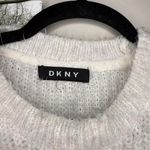 DKNY sequin heart sweater size medium Photo 3