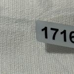 THEILMA Women’s Size M Bone Light Gray Cotton Funnel Neck Wide Arm Sweatshirt Size M Photo 7