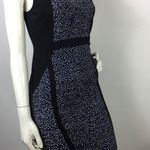 Rebecca Minkoff Madison Silk Black Blue Polka Dot Dress 2 Photo 7
