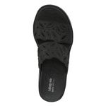 Life Stride with BZEES Women's Delight Washable Slide Wedge Sandals-Black-Size 10 Photo 3