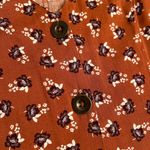 Wild Fable Orange Floral Mini Dress Photo 2