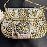 Antik Kraft  | Metal Mosaic Purse w/ Crossbody Strap Photo 7