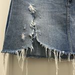 Pistola  Denim Light Wash Distressed Mini Skirt Sz 27 Photo 1