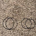 Pull & Bear  set of 3 earring loops Photo 0