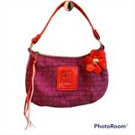 Victoria's Secret Victoria’s Secret Signature Denim Small Purse Photo 0