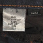 Veronica Beard  Womens Ryleigh Straight Leg Jeans Blue Dark Wash High Rise 00 New Photo 8