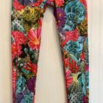 Adidas Snowboarding Vivarium Succulent Floral Print Leggings Pants Tights Size L Photo 5