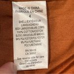 Theory Camel Tan Lamb Leather Frima Jacket Blazer size 4 Photo 8