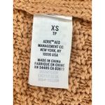 Aerie Oversized Varsity Cardigan in Orange 100% Cotton Size XS EUC!! Photo 5