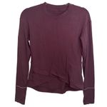Lululemon Close to Crossing Long Sleeve *Rulu Plumful Womens Size Small Purple Photo 0