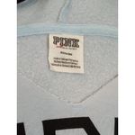 Victoria's Secret PINK by VICTORIA SECRET Women's Hooded Sweatshirt Light Blue Size M Photo 6