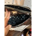 Elle  Bronze Metallic Crossbody Bag Purse Handbag‎ Small Designer Photo 5