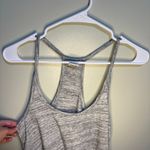 Victoria's Secret Pink  Sleepwear Grey Burnout Racerback Spaghetti Strap Tank Top Photo 3