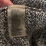 Alice + Olivia Size S Dorie Grey Marled Midi Sweater Dress Wool Cashmere Fringe Photo 3