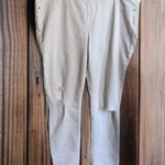 Old Navy  Womens Jeggings Sz 18 Super Skinny Jeans Rockstar White Mid Rise Ripped Photo 1