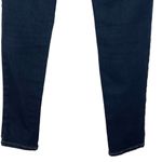 Free People SZ 24 Skinny Jegging Jeans Low-Rise Stretch Pockets Whiskered Blue Photo 5