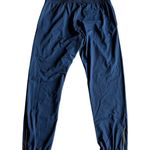 ZYIA Active Peak Ankle Jogger Pants Gold Zipper Womens Athletic XL Blue Photo 1
