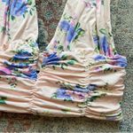 ZARA • floral halter neck ruched top NWOT• Size XL Photo 4