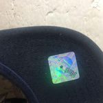 Black & White Colorblock New York Snap back baseball Hat Blue Photo 7