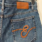 Escada Sport Mid Wash Straight Leg Jeans UK 40 US 31 Tailored Inseam Blue Photo 1