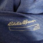 Eddie Bauer blue heather notched neck sleeveless tunic size small Photo 5