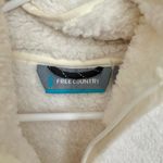 Free Country Cream Fleece Vest Women’s Med | Cozy Soft Zip Front Layering Jacket Photo 1